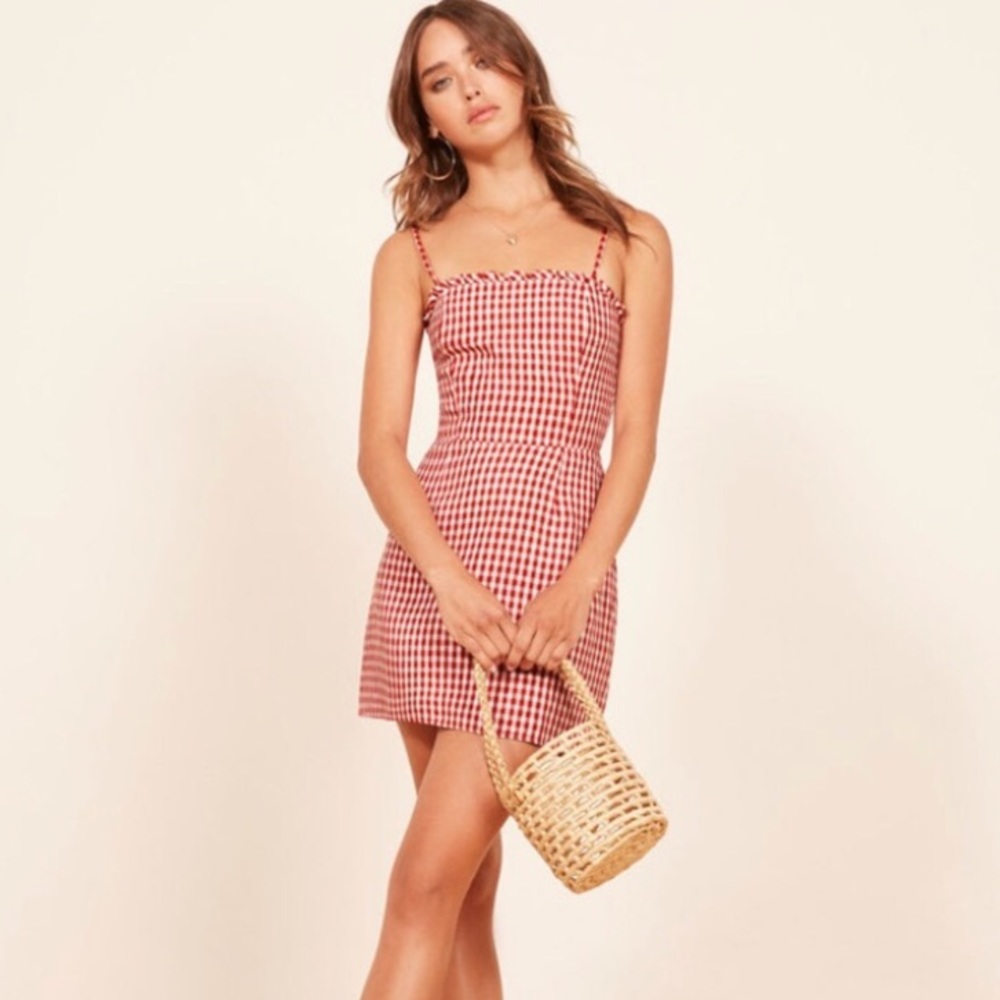 SOLD Reformation Ava dress in 0P (petite)